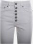 Dondup Bootcut Jeans White Dames - Thumbnail 2