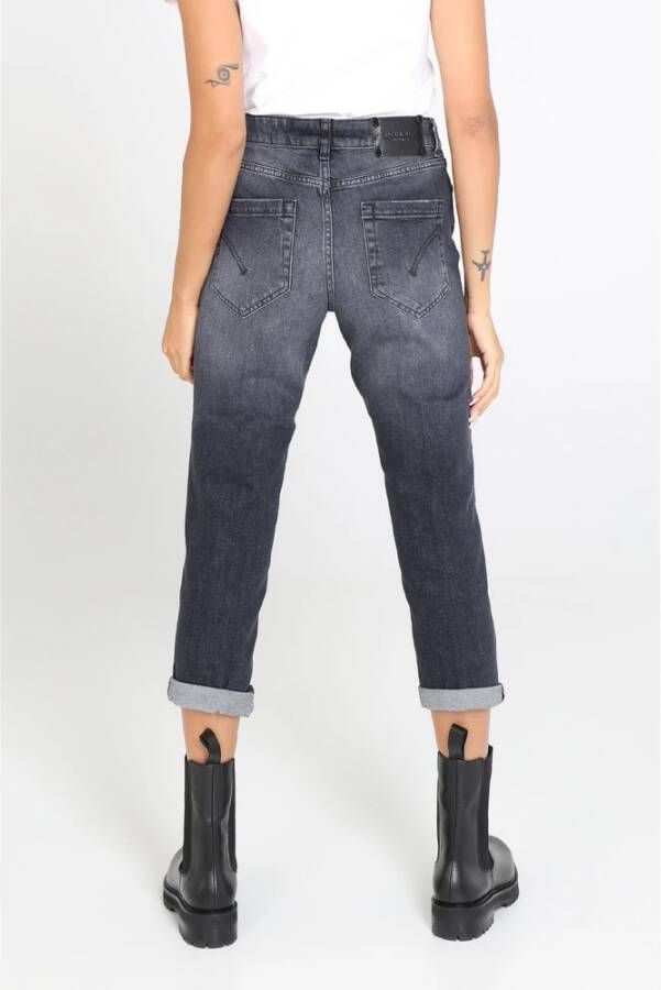 Dondup Slimfit-jeans Zwart Dames