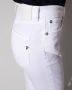 Dondup Koons Cropped Jeans Trendy Loose Fit met Juweelknopen White Dames - Thumbnail 4
