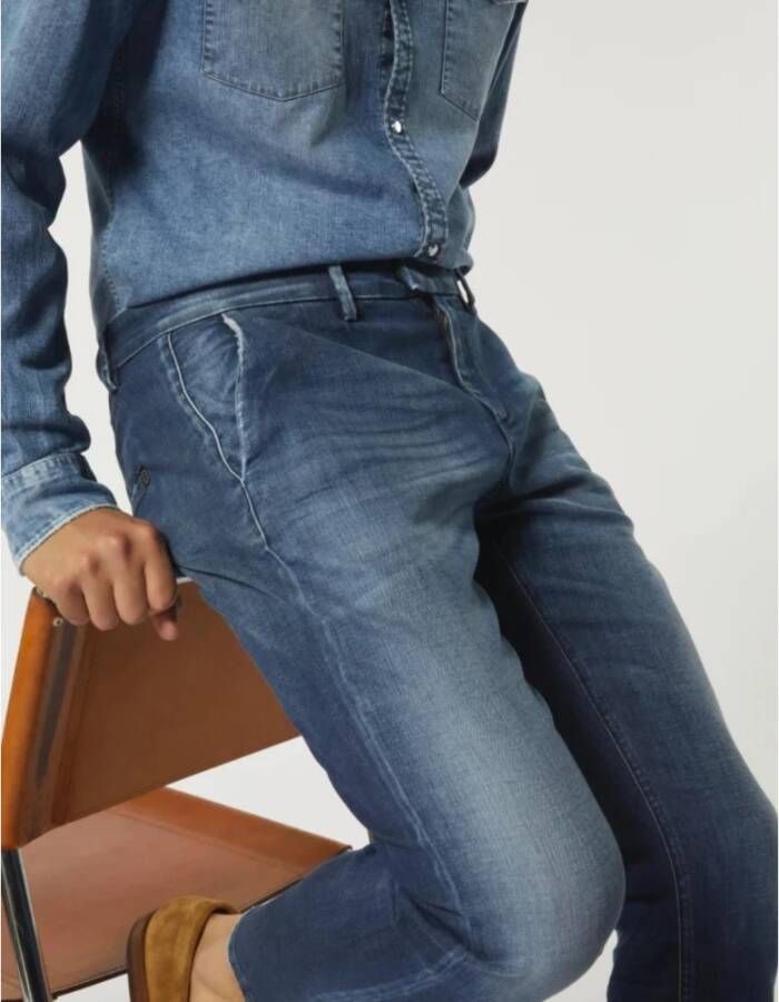 Dondup Stijlvolle Denim Jeans Blue Heren