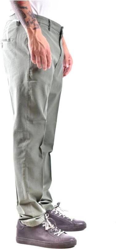 Dondup Rechte Pijp Broek Green Heren