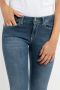 Dondup Destroyed Skinny Jeans met ritssluiting Blue Dames - Thumbnail 2