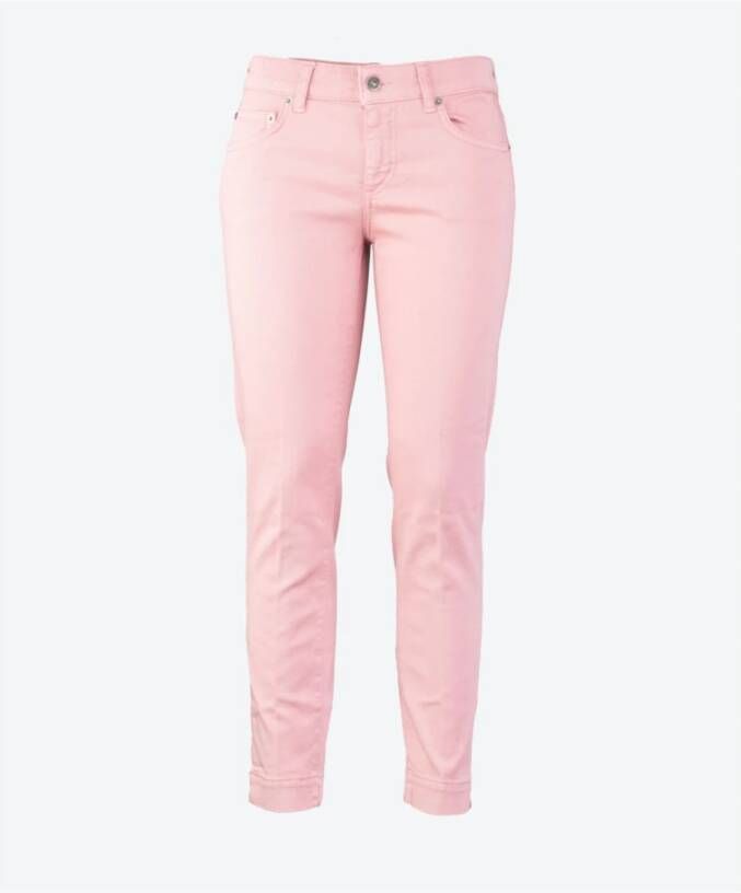 Dondup Skinny Jeans Roze Dames