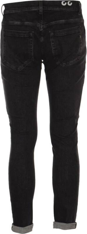 Dondup Skinny Jeans Zwart Heren