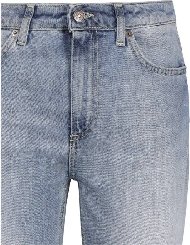 Dondup Slim-fit Jeans Blauw Dames