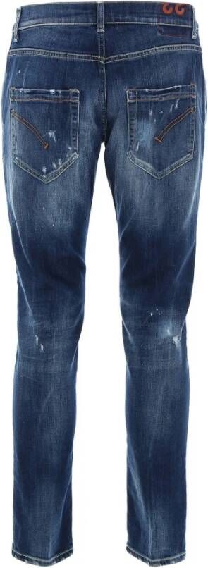 Dondup Slim-fit Jeans Blauw Heren