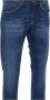 Dondup Slim-Fit Lage Taille Jeans met 5 Zakken Blue Heren - Thumbnail 4