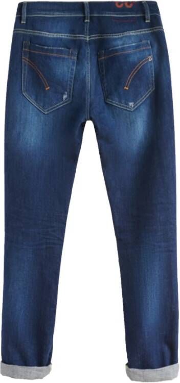 Dondup Slim-fit Jeans Blauw Heren