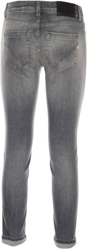 Dondup Slim-fit jeans Grijs Dames