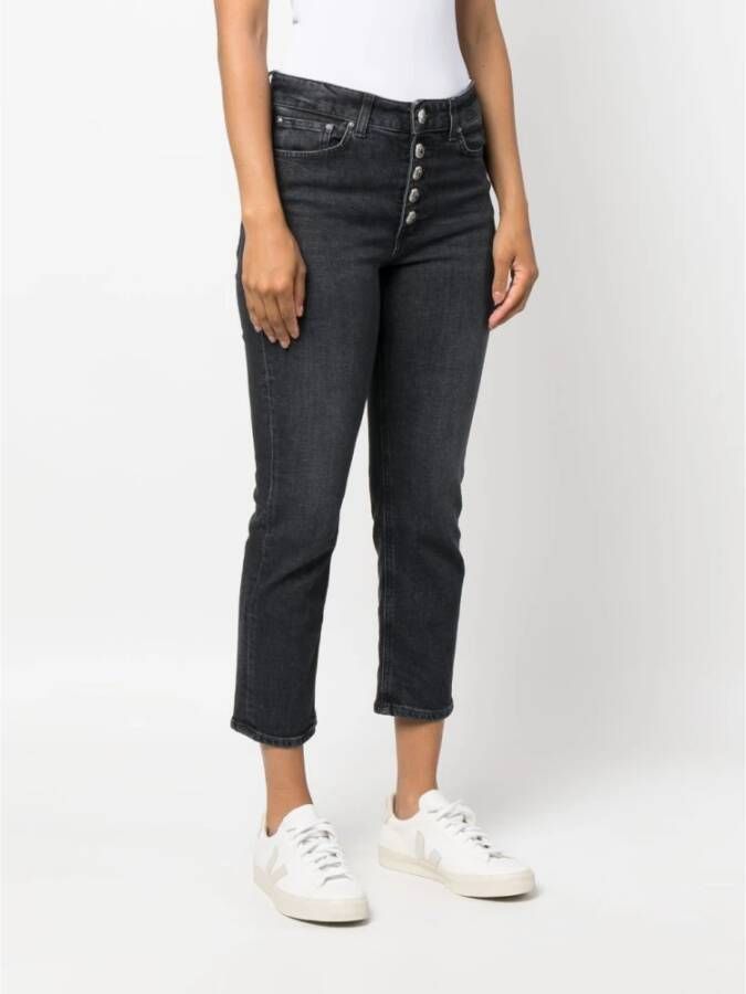 Dondup Slim-Fit Jeans met Koons Gioiello Gray Dames
