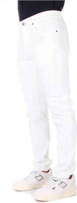 Dondup Slim-fit Jeans Wit Heren