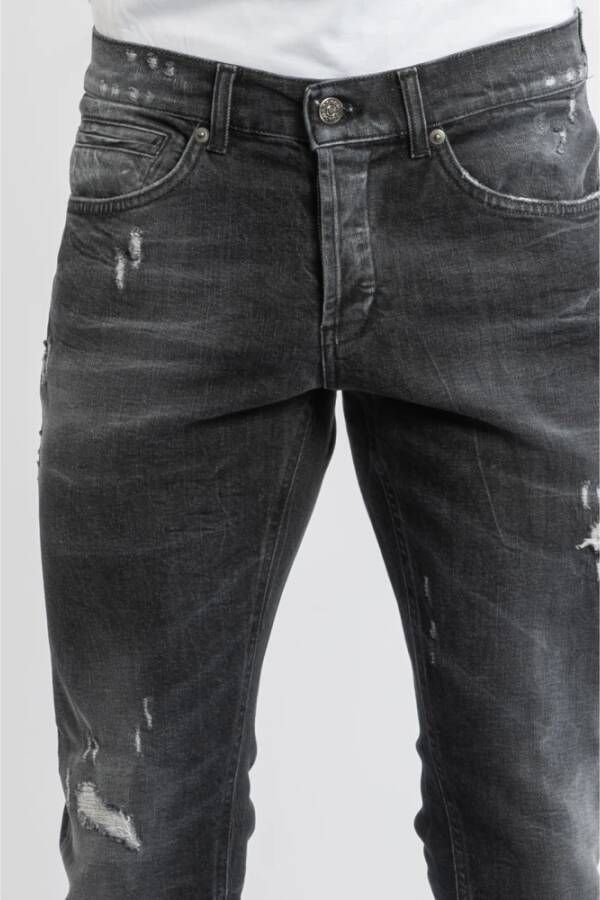 Dondup Slim-fit Jeans Zwart Heren