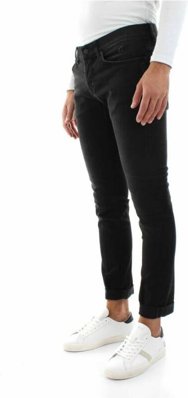Dondup Slim-fit Jeans Zwart Heren