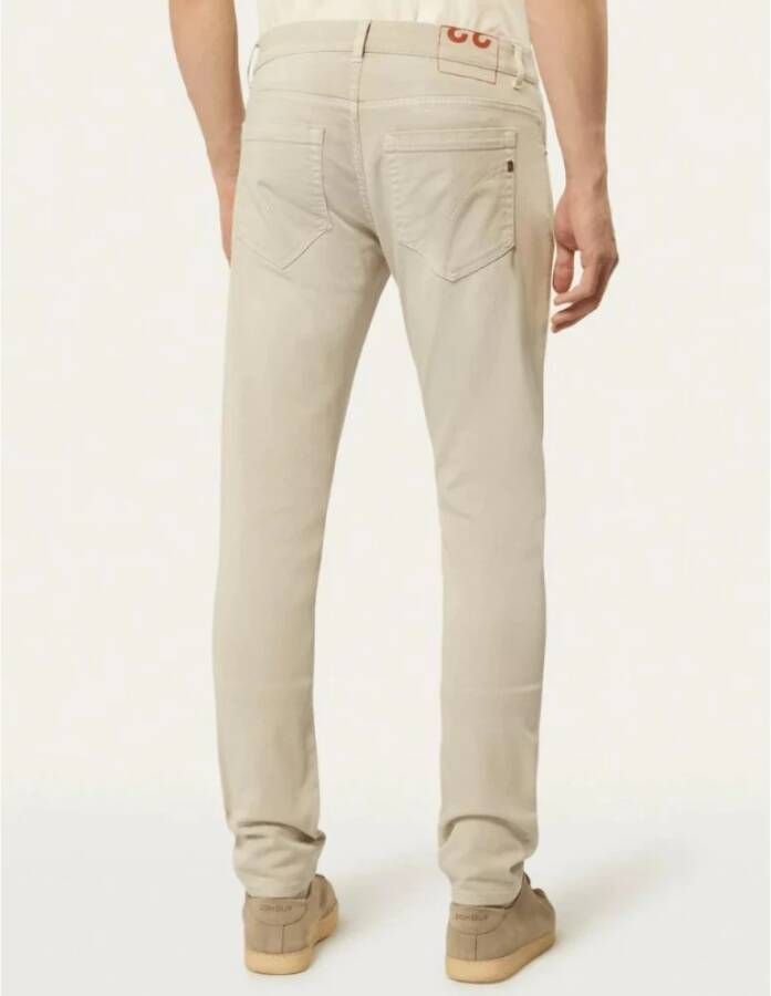 Dondup Slim-fit Trousers Grijs Heren
