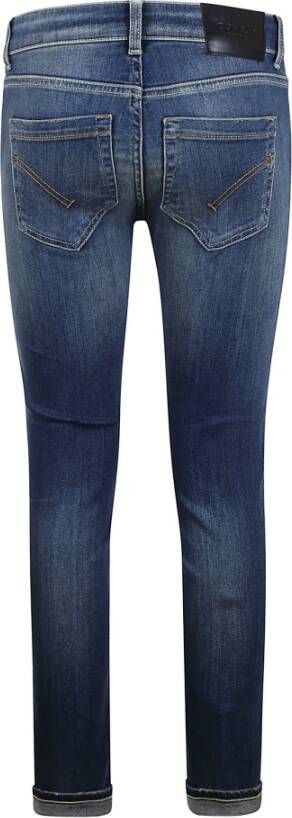 Dondup Slimfit-jeans Blauw Dames