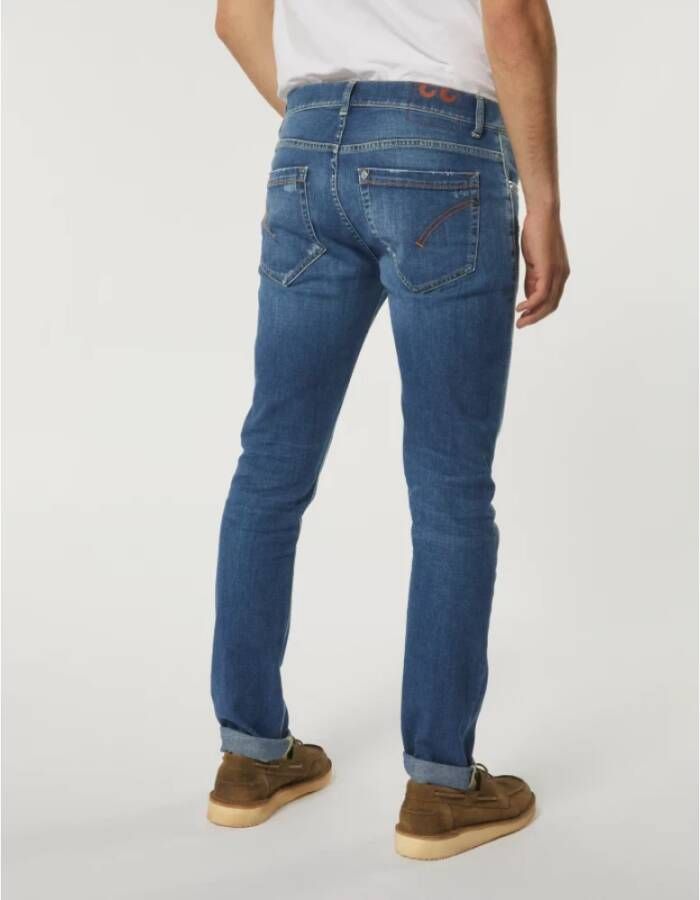 Dondup Smalle jeans Blue Heren