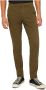 Dondup Slimme Chino Broeken met Stretch Gabardine Green Heren - Thumbnail 1