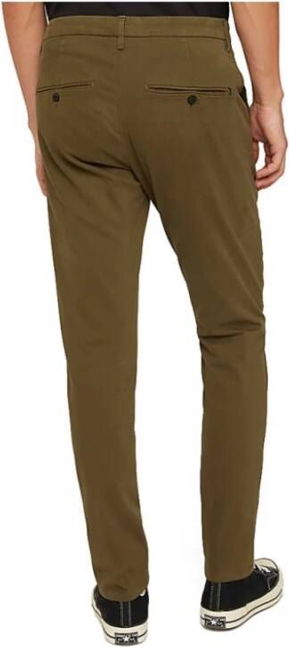 Dondup Stijlvolle Chinos voor Heren Green Heren