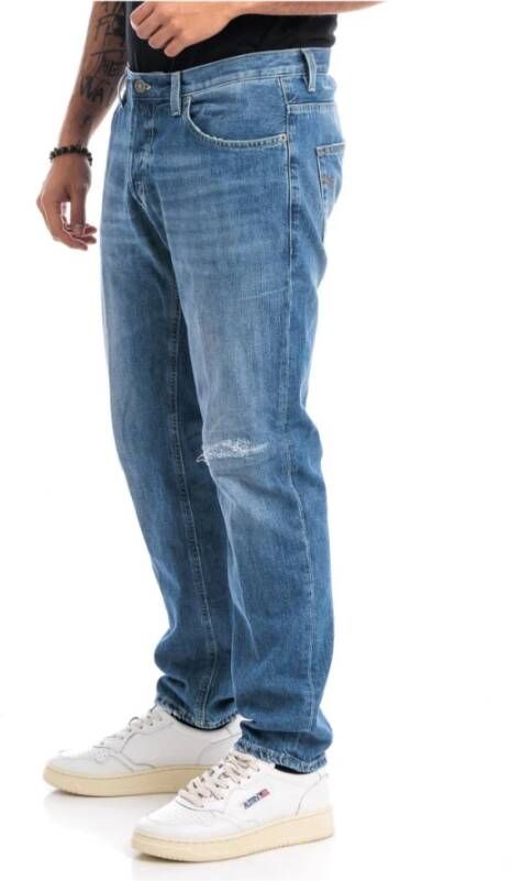 Dondup Stijlvolle Denim Jeans Blue Heren