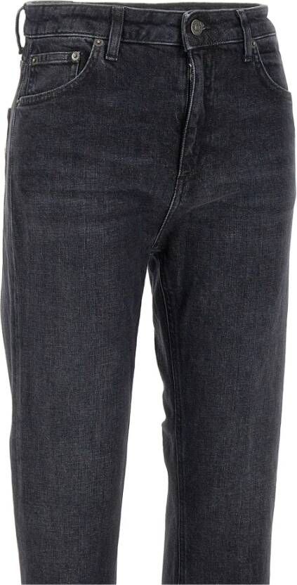 Dondup Straight Jeans Zwart Dames