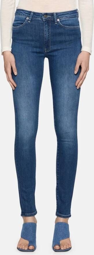 Dondup Super Skinny Fit Iris Jeans Blauw Dames