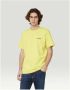 Dondup T-shirt Yellow Heren - Thumbnail 2