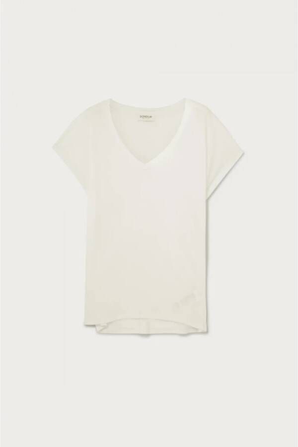 Dondup T-Shirts Wit Dames
