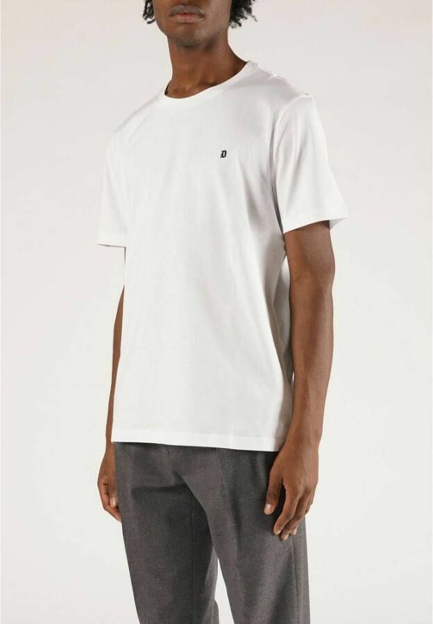Dondup T-Shirts Wit Heren