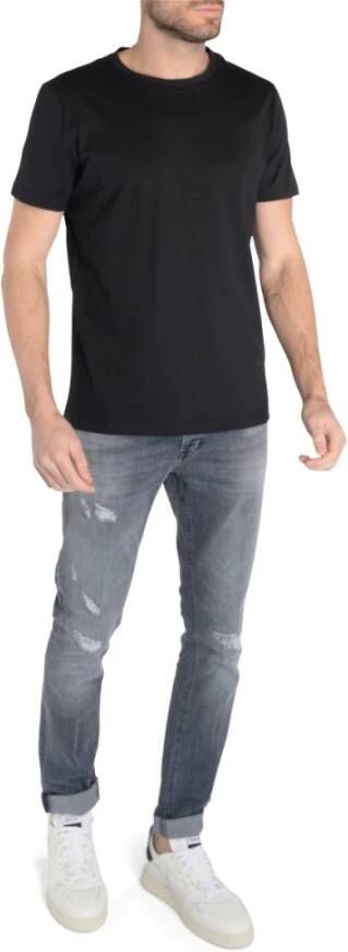 Dondup T-Shirts Zwart Heren
