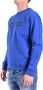 Dondup Trainingsshirt Hoogwaardige stof Moderne stijl Blue Heren - Thumbnail 2