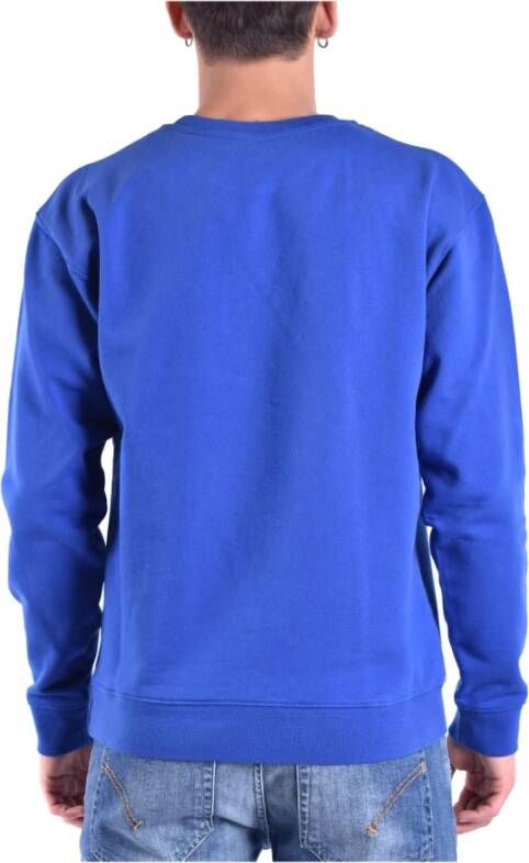 Dondup Trainingsshirt Hoogwaardige stof Moderne stijl Blue Heren
