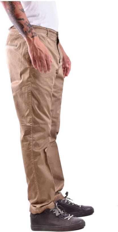 Dondup Rechte broek Beige Heren