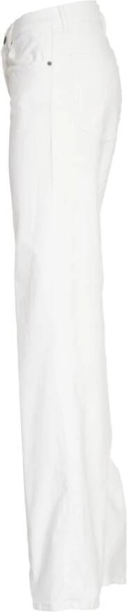 Dondup Witte Jeans voor Dames Aw23 White Dames