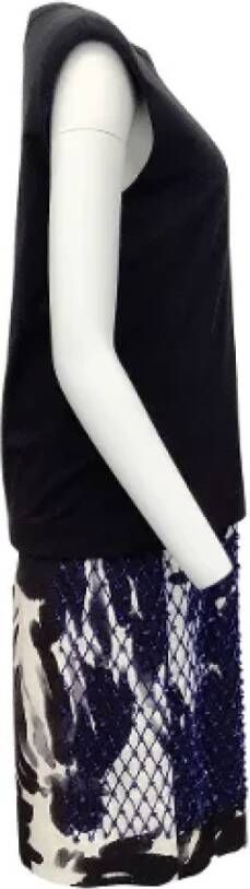 Dries van Noten Pre-owned Cotton dresses Zwart Dames