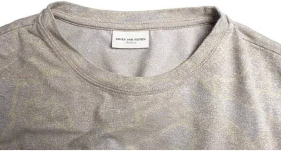 Dries van Noten Pre-owned Voldoende katoentoppen Grijs Dames