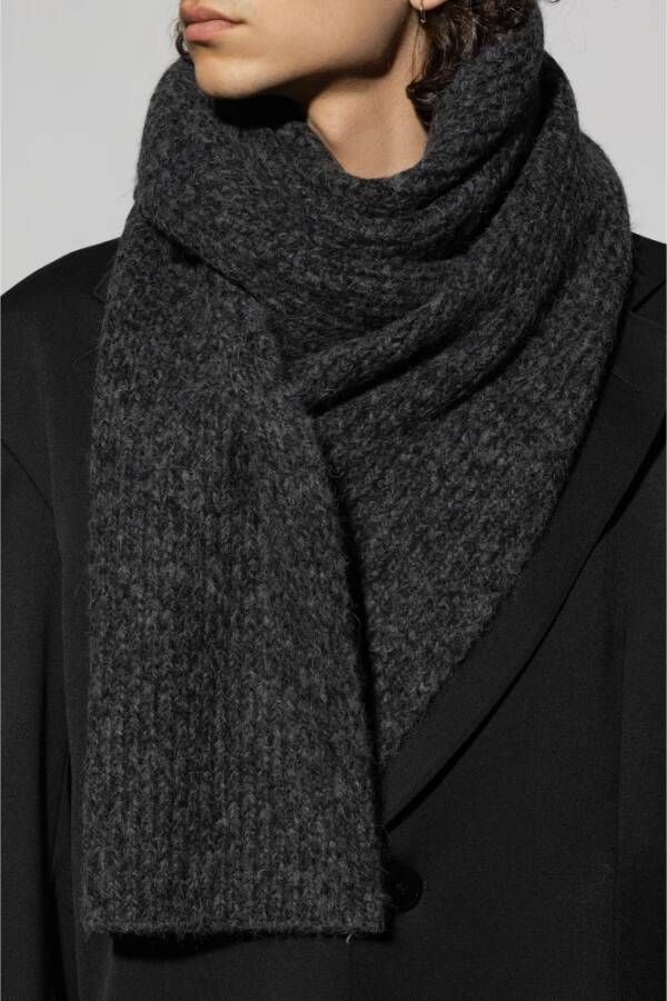 Dries Van Noten Wollen sjaal Zwart Heren