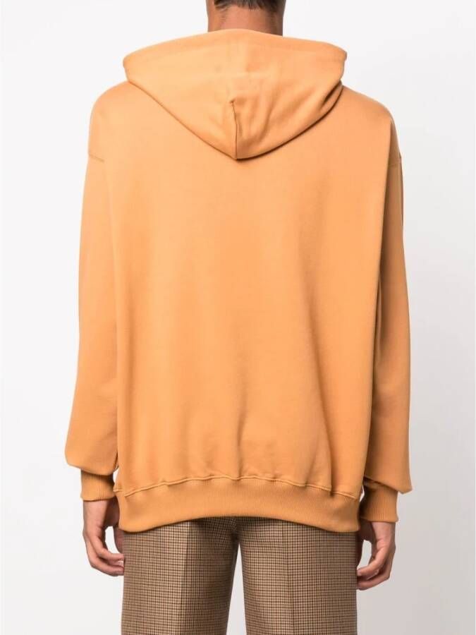 Drole de Monsieur Hoodies Oranje Heren