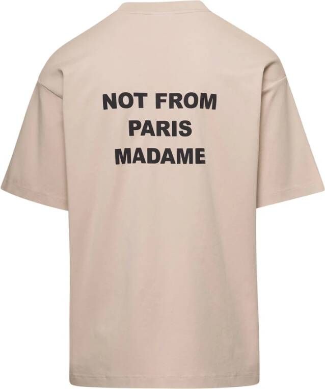 Drole de Monsieur T-shirts Beige Heren