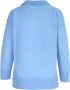 Drumohr Polo Neck Sweater W Pocket Blauw Dames - Thumbnail 2