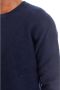 Drumohr Round-neck Knitwear Blue Heren - Thumbnail 4