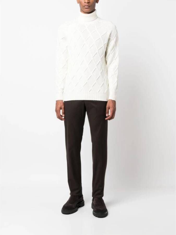 Drumohr Turtlenecks Wit Heren