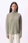 Drykorn 420002 Liora 10 88419 Coltrui Trui Zwart 1000 Beige Dames - Thumbnail 3