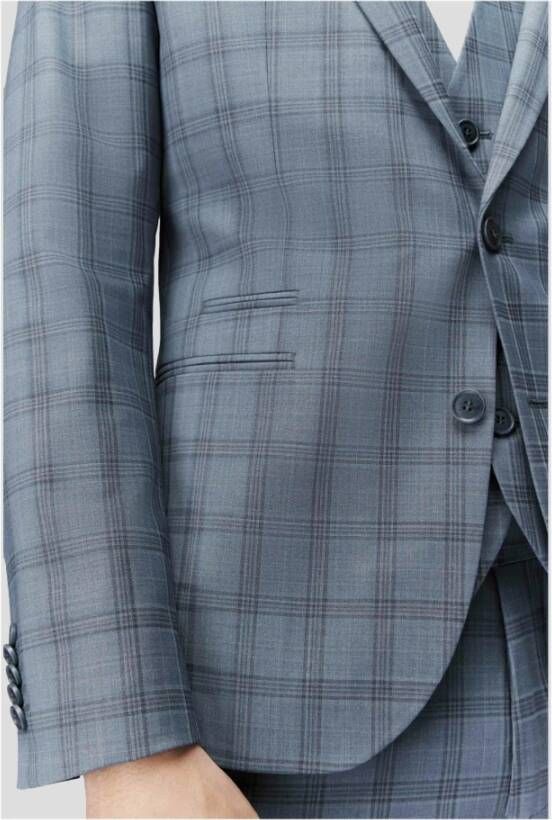 drykorn Smal Fit Jas 146320 Irving_Sk 10 Blauw Heren