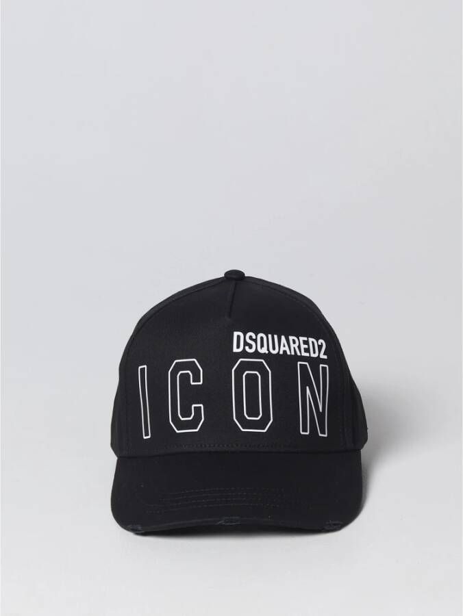 Dsquared2 Stijlvolle Baseballpet voor Heren Zwart Heren