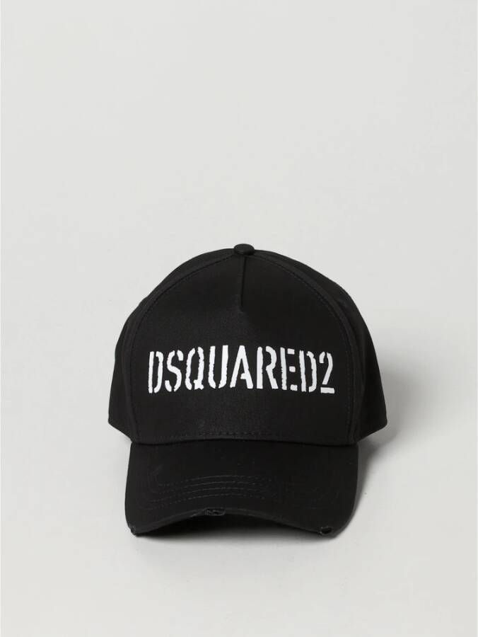 Dsquared2 Baseball Cap Cappelli Zwart Heren