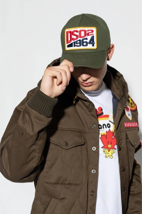 Dsquared2 Baseballpet Groen Heren