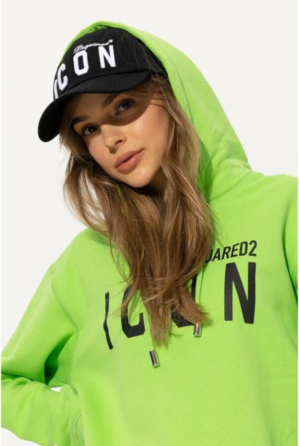 Dsquared2 Baseballpet Zwart Dames