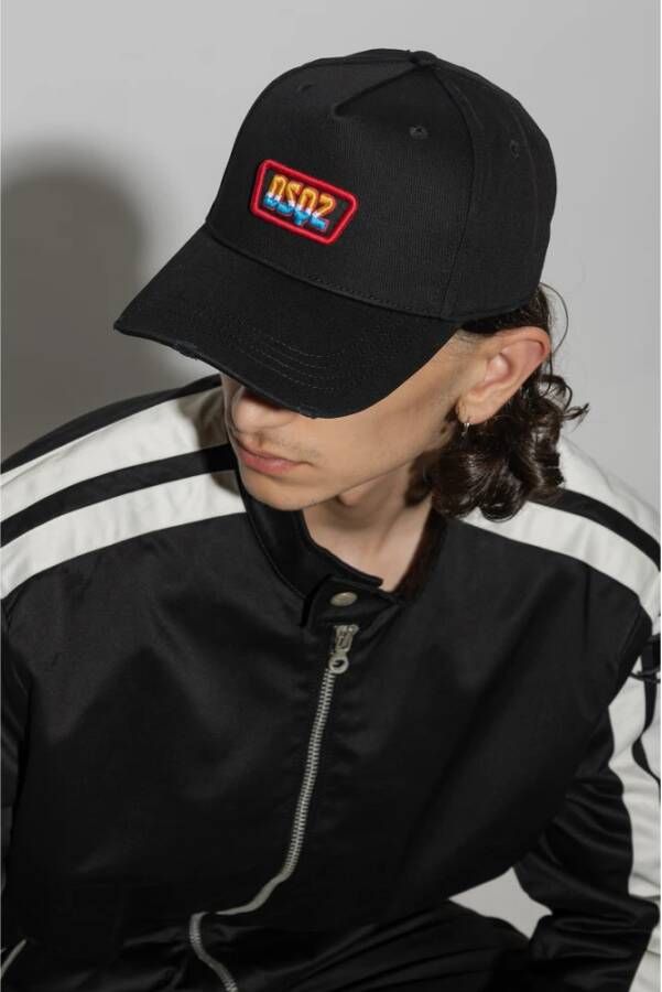 Dsquared2 Baseballpet Zwart Heren