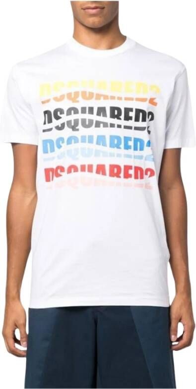 Dsquared2 Basis T-Shirt Wit Heren