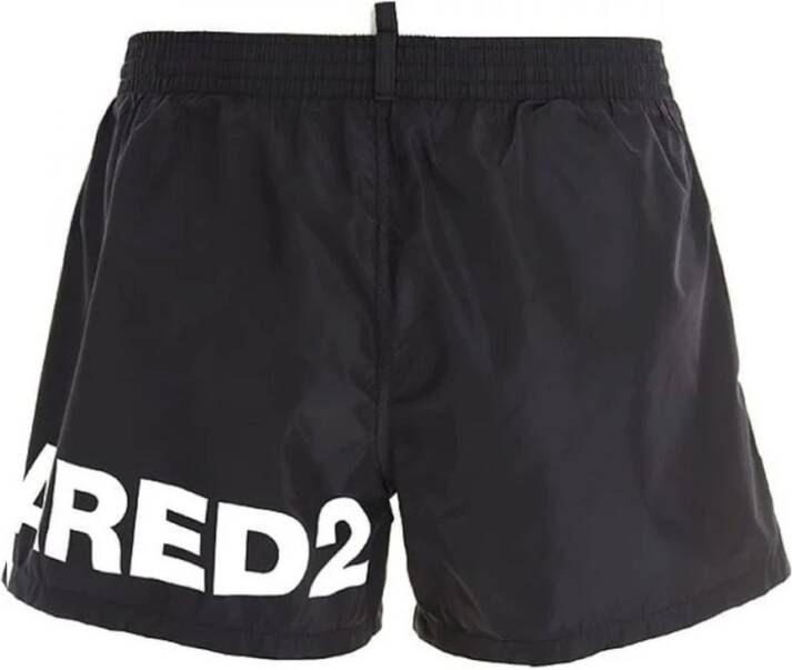 Dsquared2 Zwarte Zee Kleding Shorts voor Heren Zwart Heren